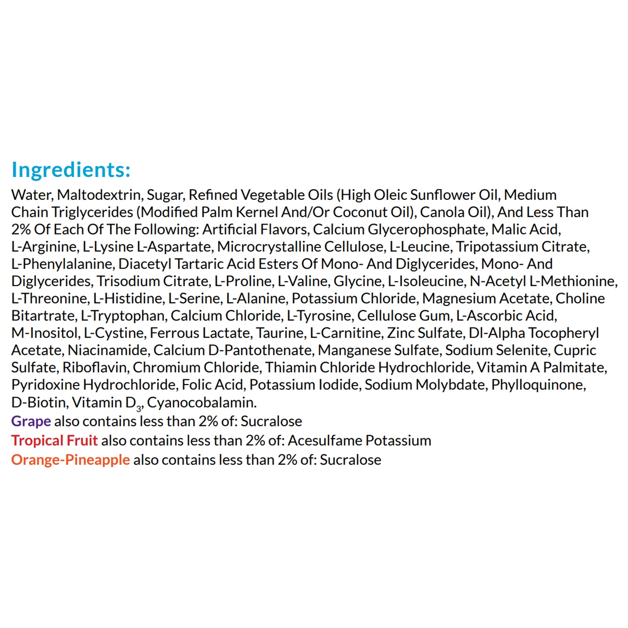 Pediatric Oral Supplement Neocate Splash Orange / Pineapple Flavor 8 oz. Carton Liquid Amino Acid Food Allergies,Packaging Type- Each