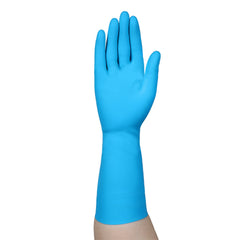 Utility Glove Medium Latex / Nitrile Blue 13 Inch Straight Cuff NonSterile, Packaging Type- Case
