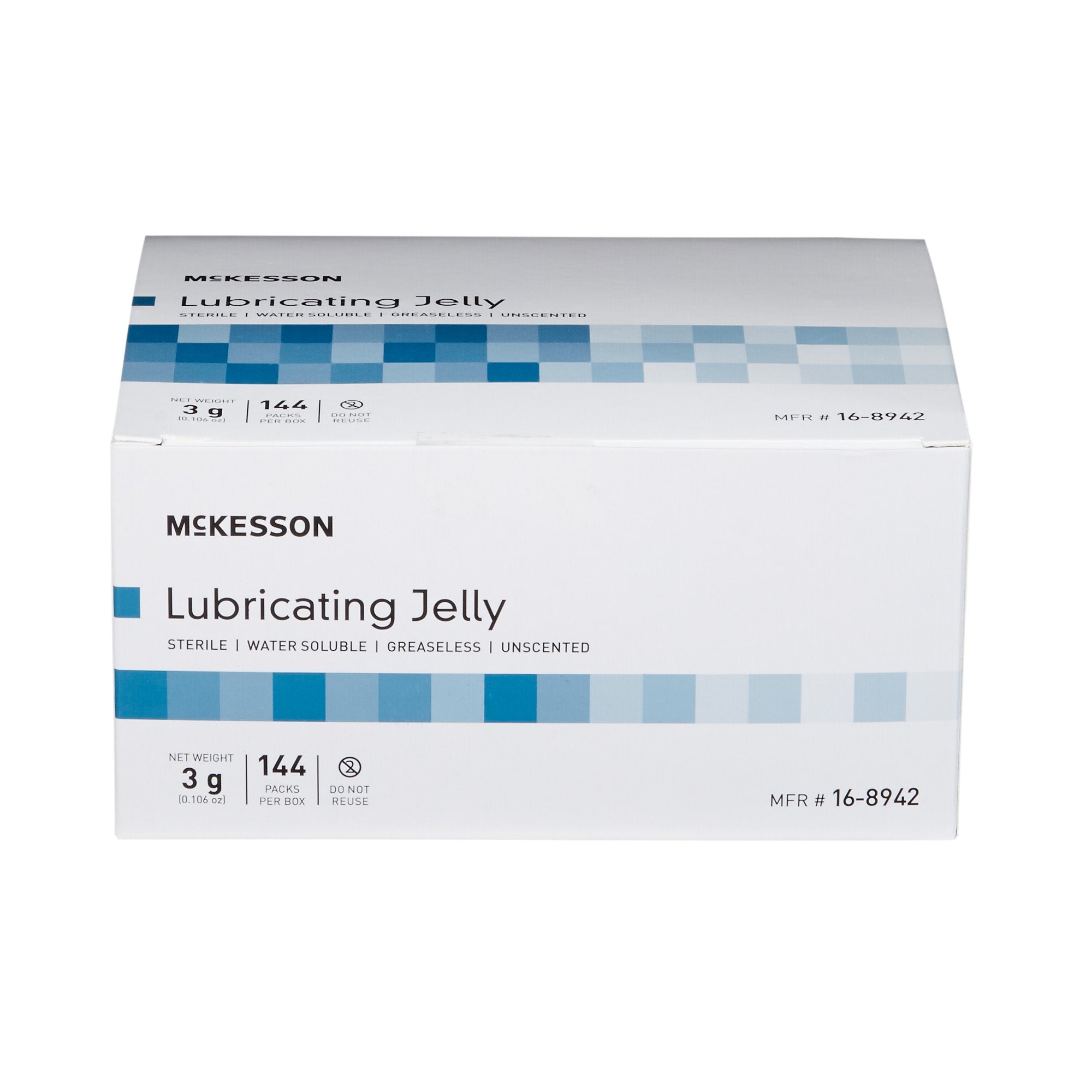 Lubricating Jelly McKesson 3 Gram Individual Packet Sterile,Packaging Type- Each