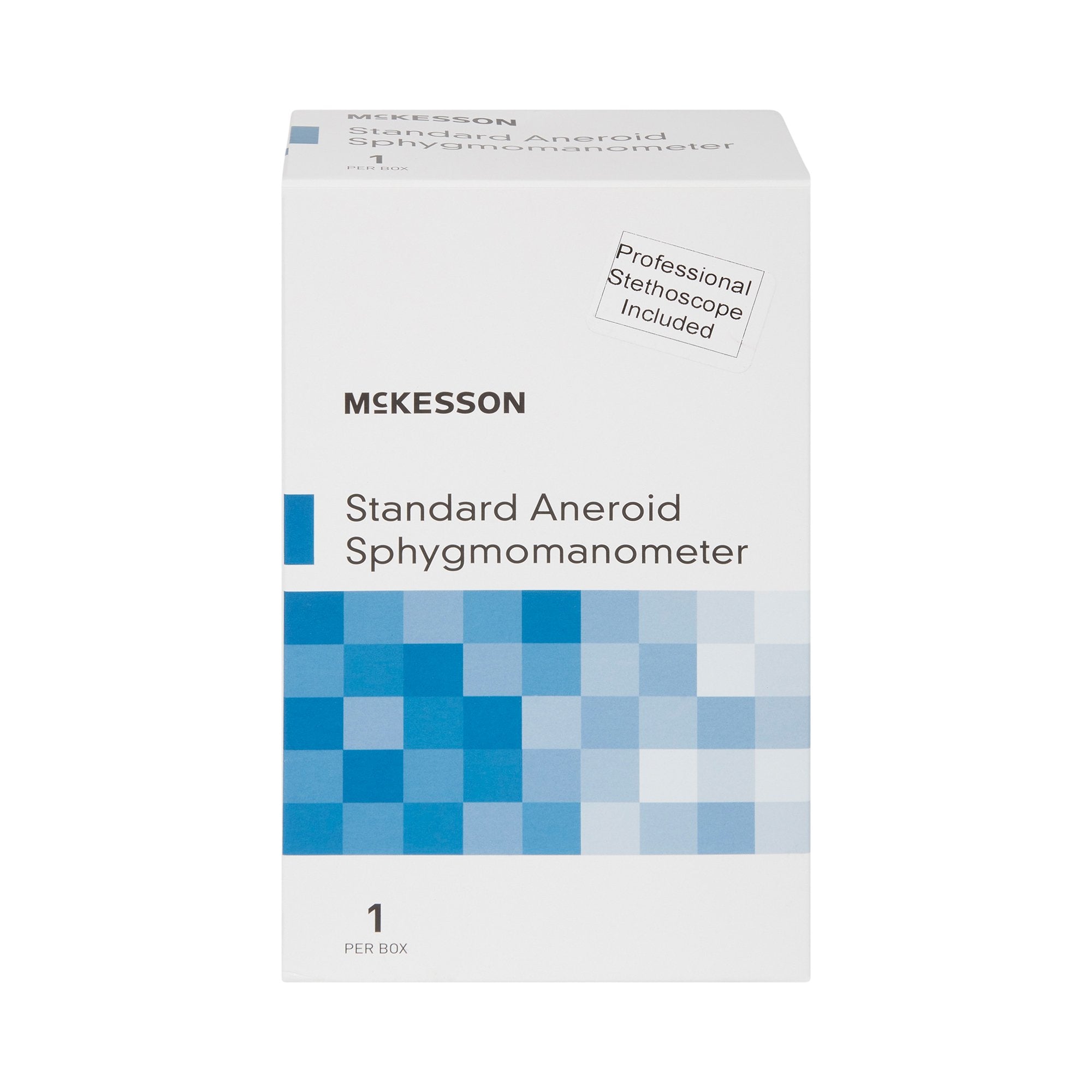 Reusable Aneroid / Stethoscope Set McKesson Brand 23 to 33 cm Adult Cuff Single Head General Exam Stethoscope Pocket Aneroid, Packaging Type- Case