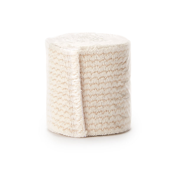 Elastic Bandage McKesson 2 Inch X 4-1/2 Yard Double Hook and Loop Closure Tan NonSterile Standard Compression, Packaging Type- Box