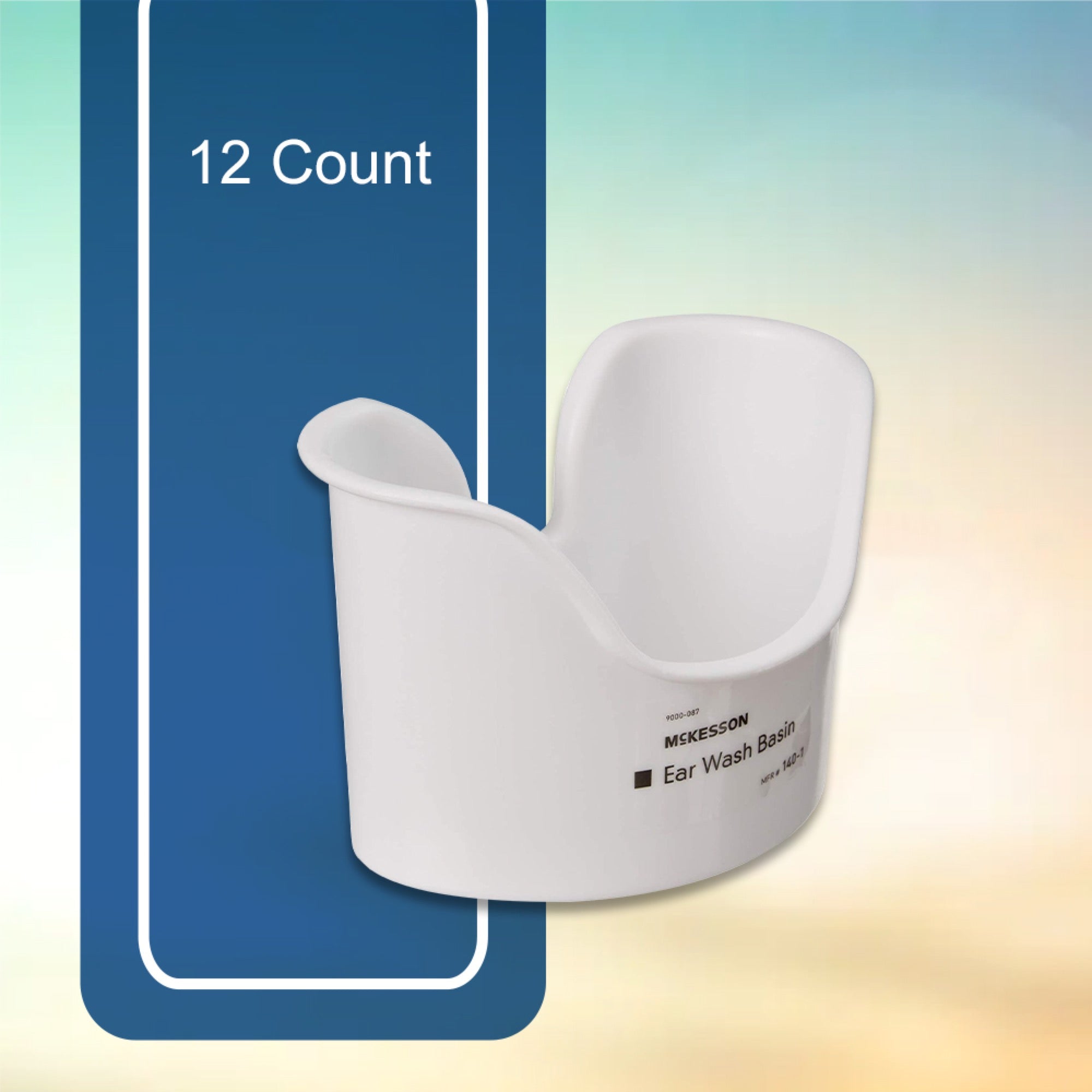 Ear Basin McKesson Modified Kidney NonSterile, Packaging Type- Case