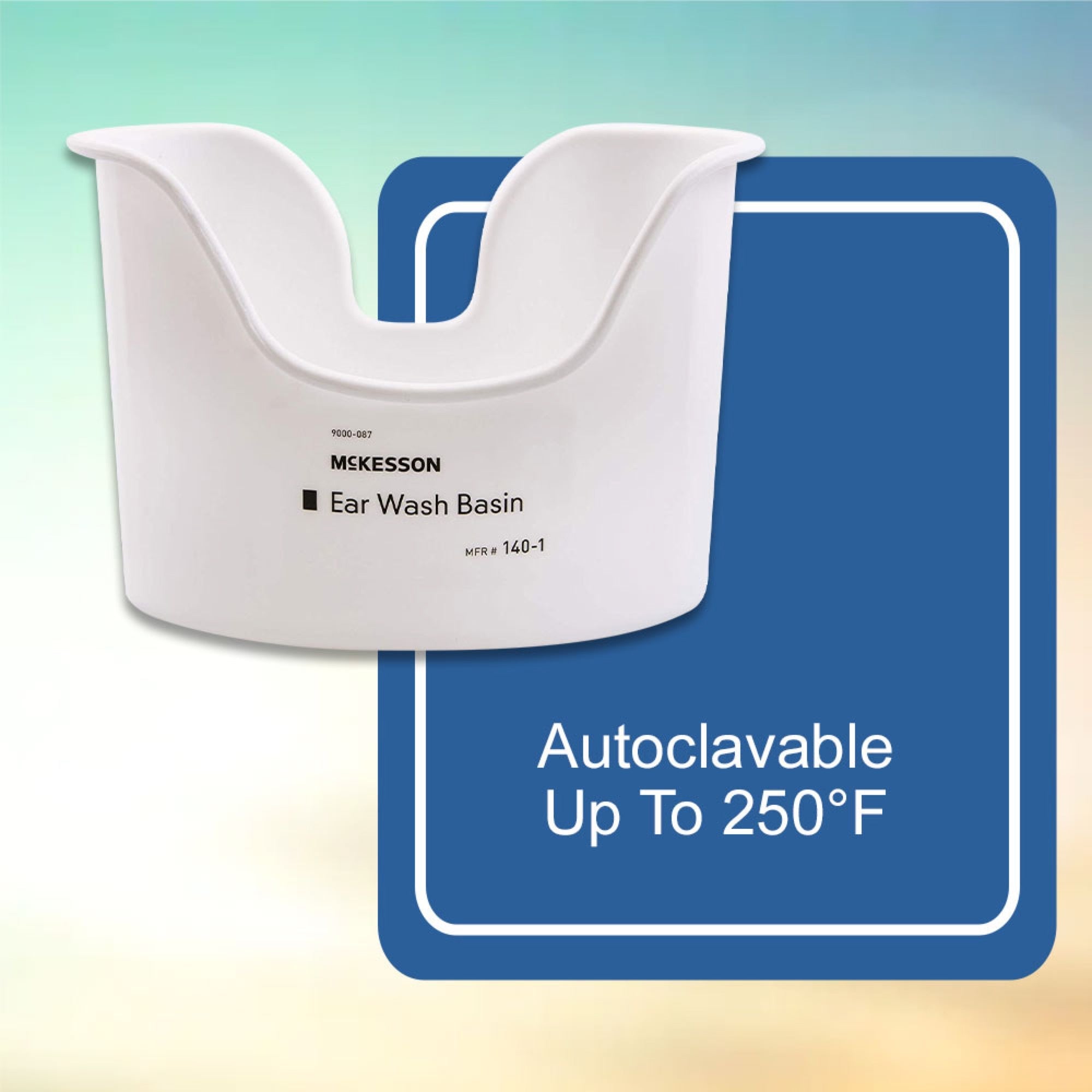 Ear Basin McKesson Modified Kidney NonSterile, Packaging Type- Case