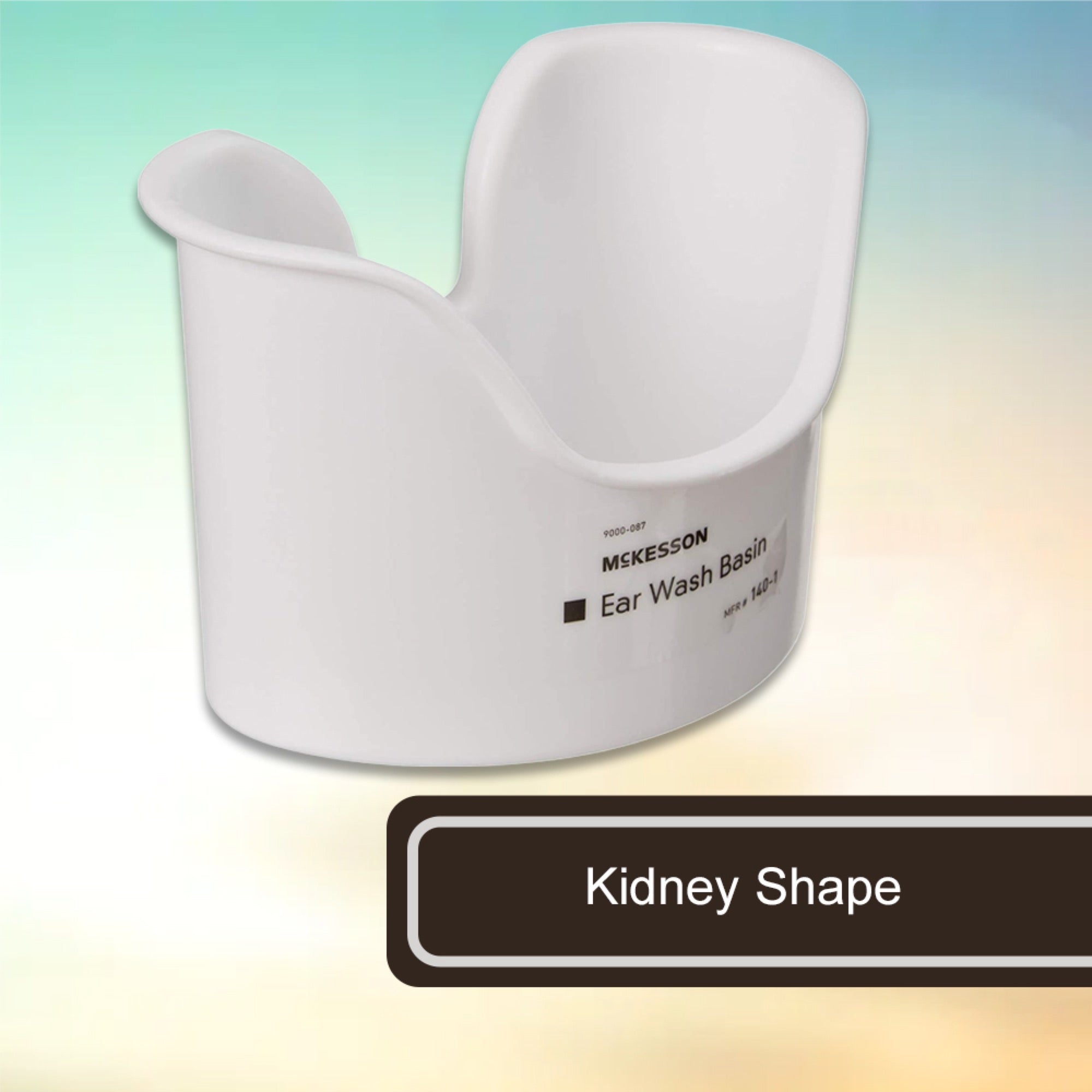 Ear Basin McKesson Modified Kidney NonSterile, Packaging Type- Case