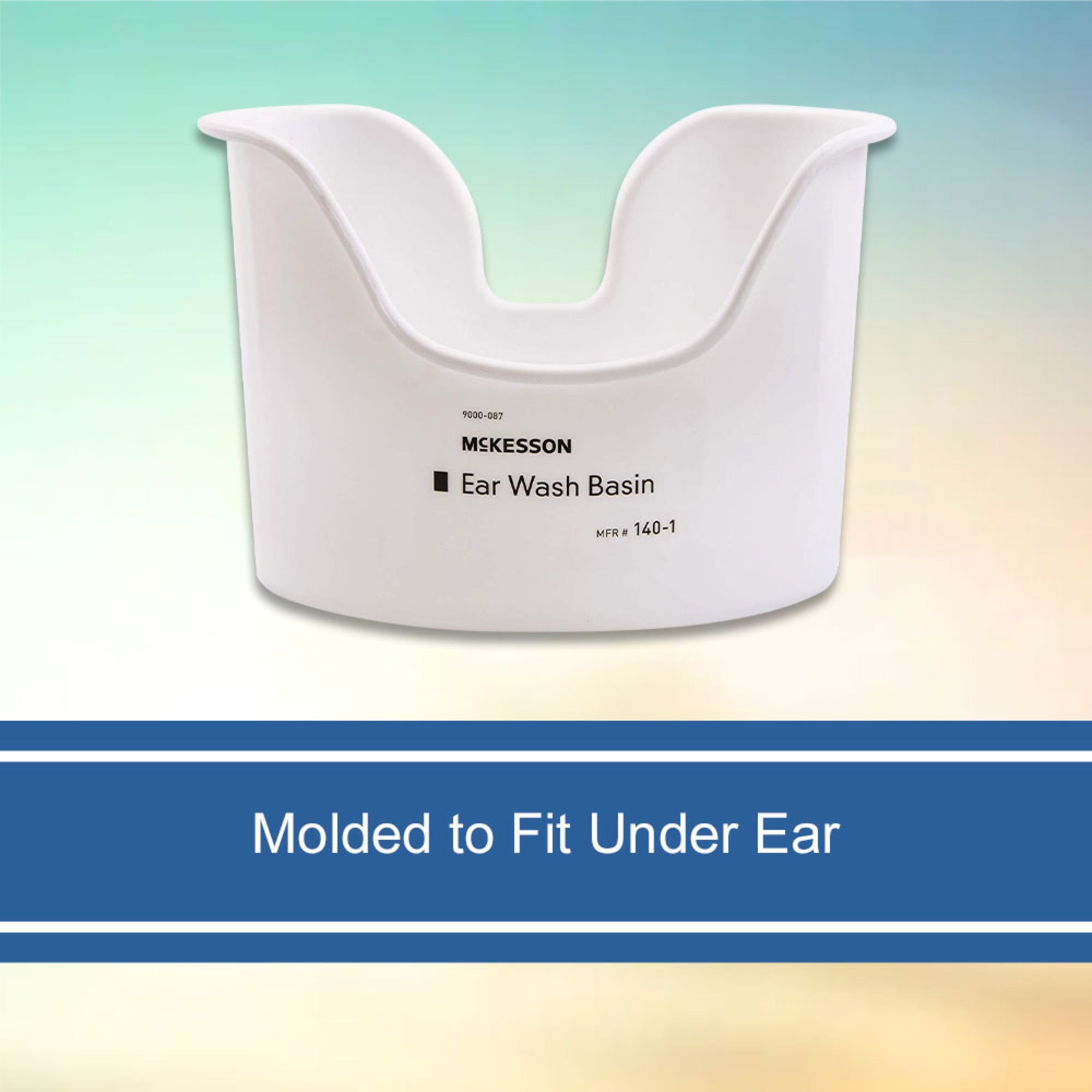 Ear Basin McKesson Modified Kidney NonSterile, Packaging Type- Case
