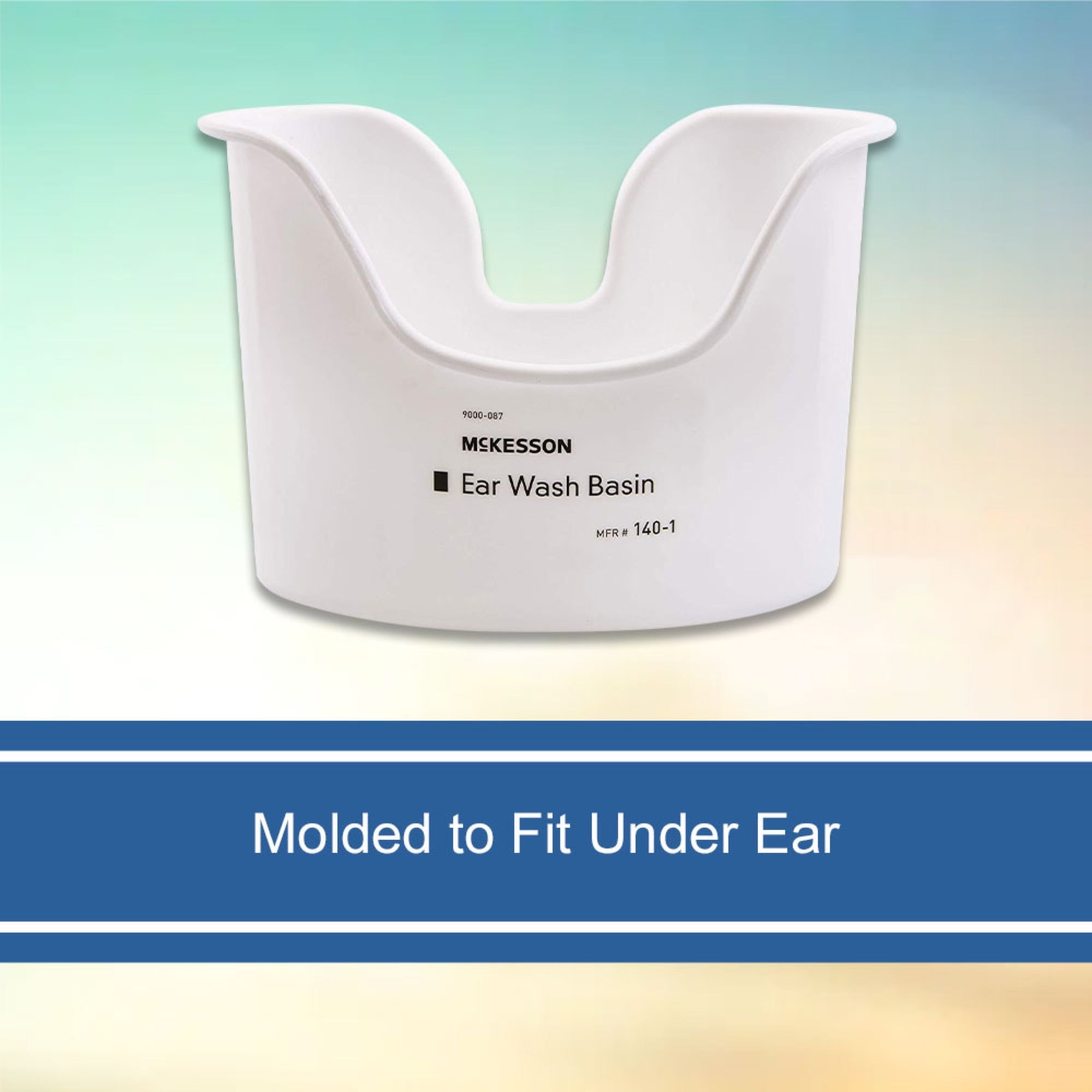 Ear Basin McKesson Modified Kidney NonSterile, Packaging Type- Case