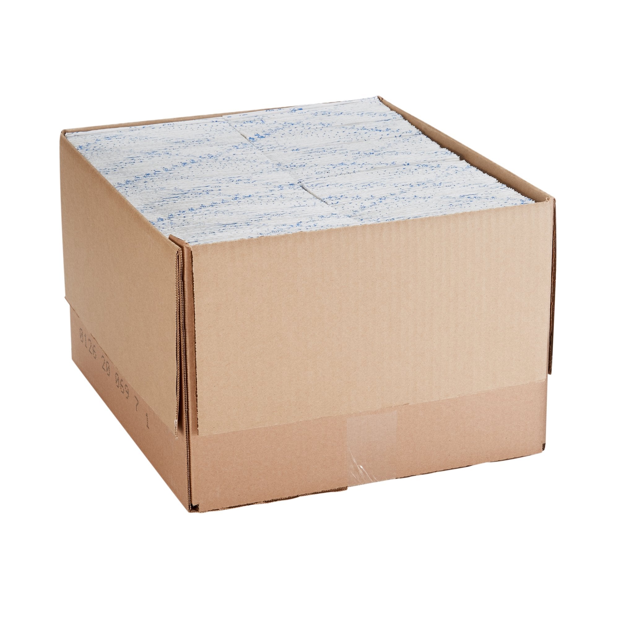 Procedure Towel McKesson 13 W X 18 L Inch White / Blue Cartoon Toes NonSterile, Packaging Type- Case
