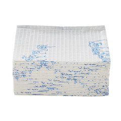Procedure Towel McKesson 13 W X 18 L Inch White / Blue Cartoon Toes NonSterile, Packaging Type- Case