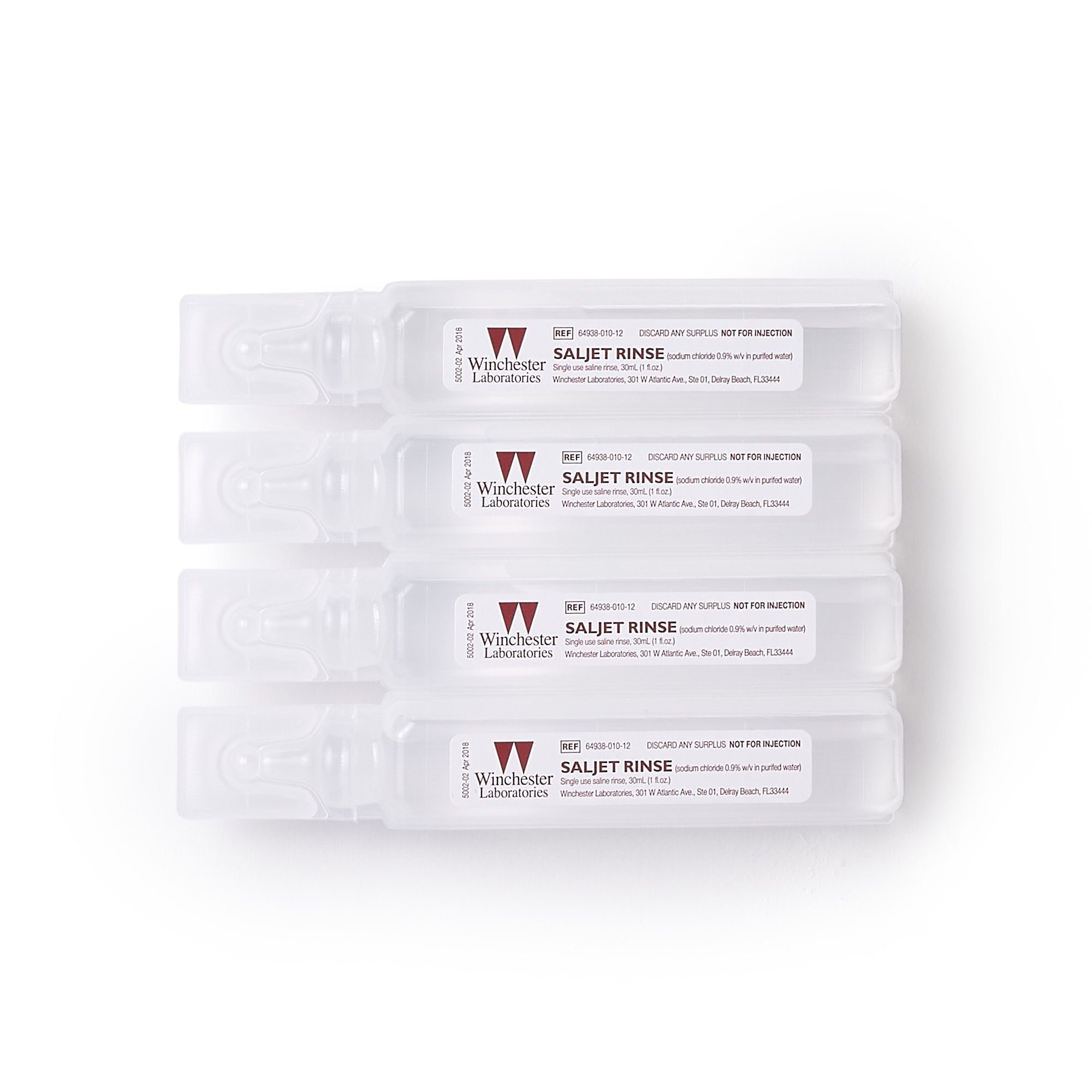 Irrigation Solution Saljet 0.9% Sodium Chloride, Preservative Free Not for Injection Unit Dose Vial 30 mL, Packaging Type- Case