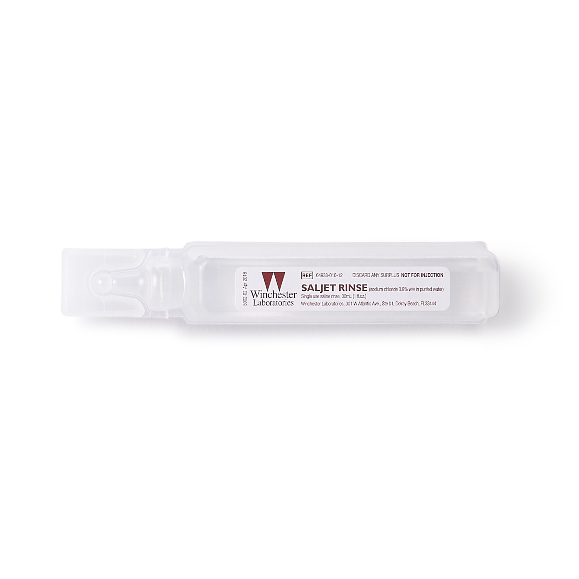 Irrigation Solution Saljet 0.9% Sodium Chloride, Preservative Free Not for Injection Unit Dose Vial 30 mL, Packaging Type- Case
