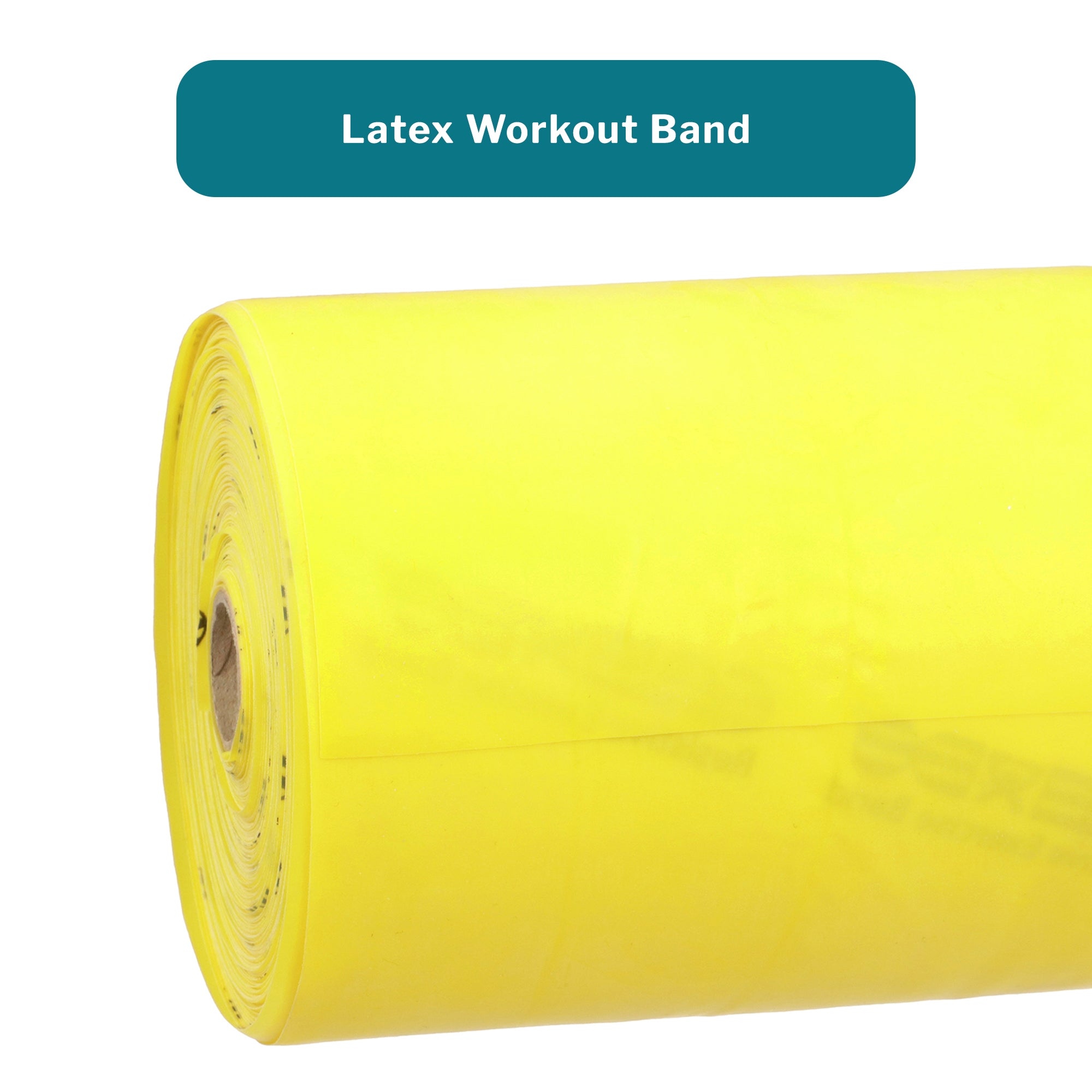 Exercise Resistance Band McKesson CanDo Yellow 5 Inch X 50 Yard X-Light Resistance, Packaging Type- Each