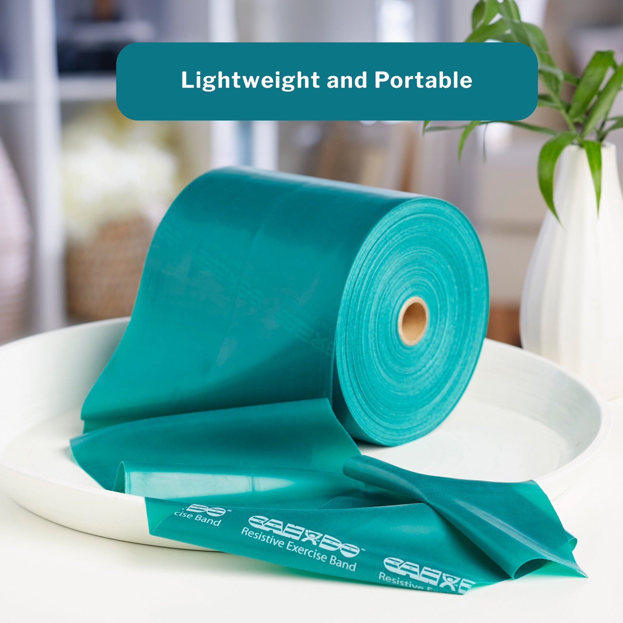 Exercise Resistance Band McKesson CanDo Green 5 Inch X 50 Yard Medium Resistance, Packaging Type- Each