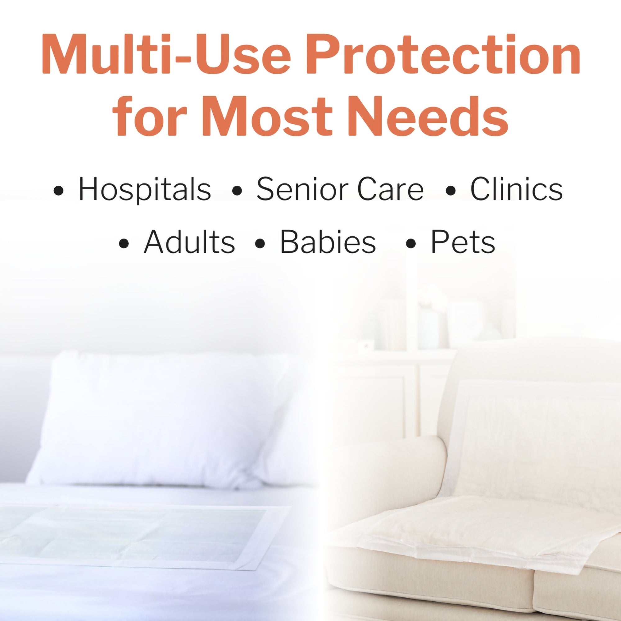 Disposable Underpad McKesson Ultimate Breathable 24 X 36 Inch Fluff / Polymer Heavy Absorbency, Packaging Type- Case