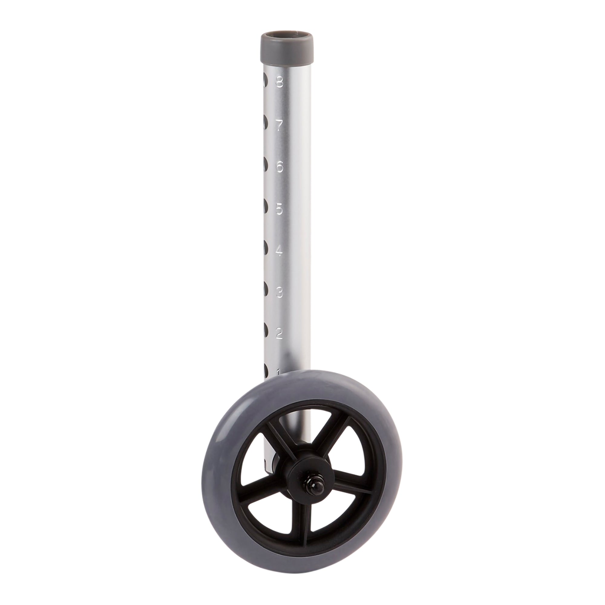 ProBasics 5" Fixed Walker Wheels with Glide Caps (Pair)