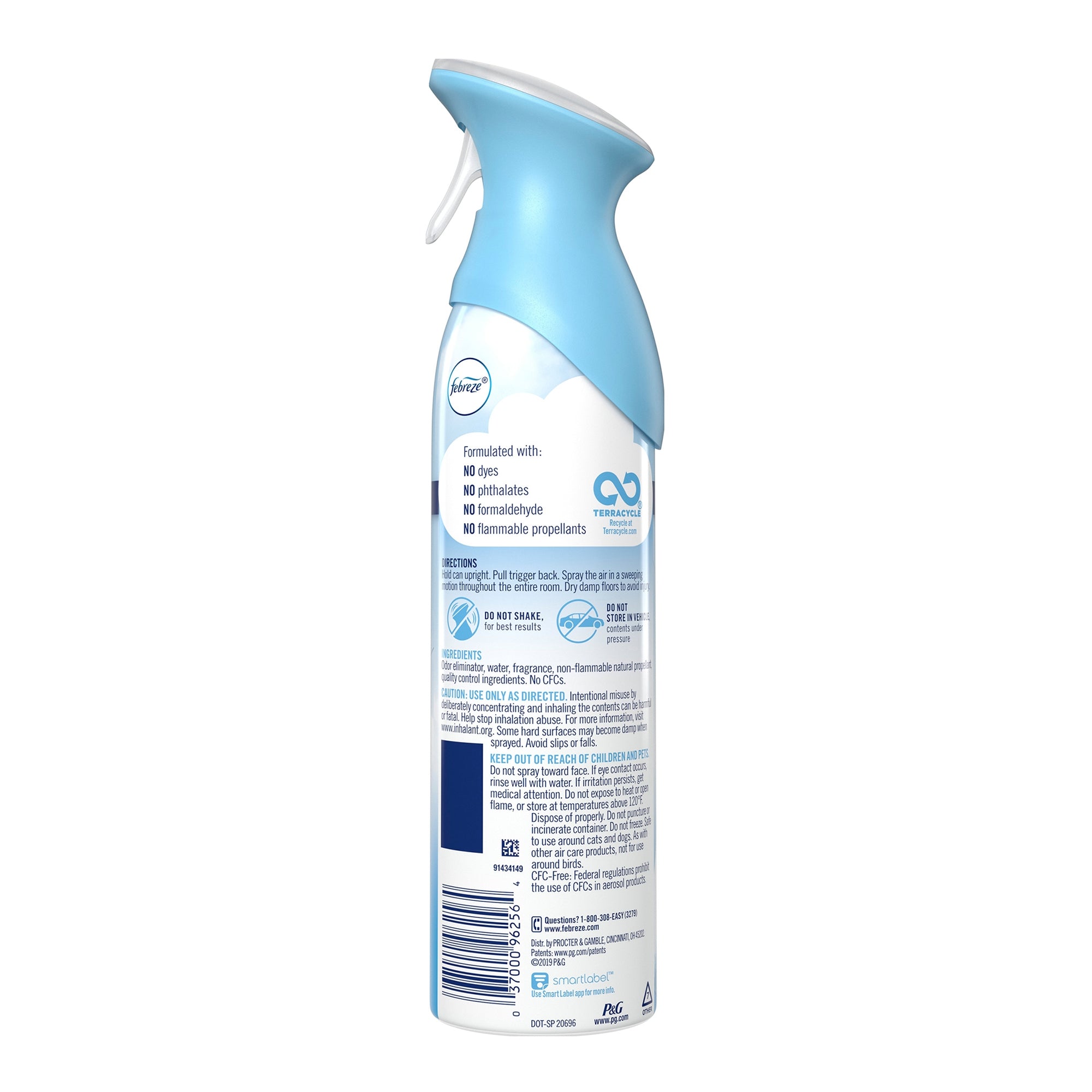 Air Freshener Febreze AIR Liquid 8.8 oz. Can Linen and Sky Scent,Packaging Type- Each