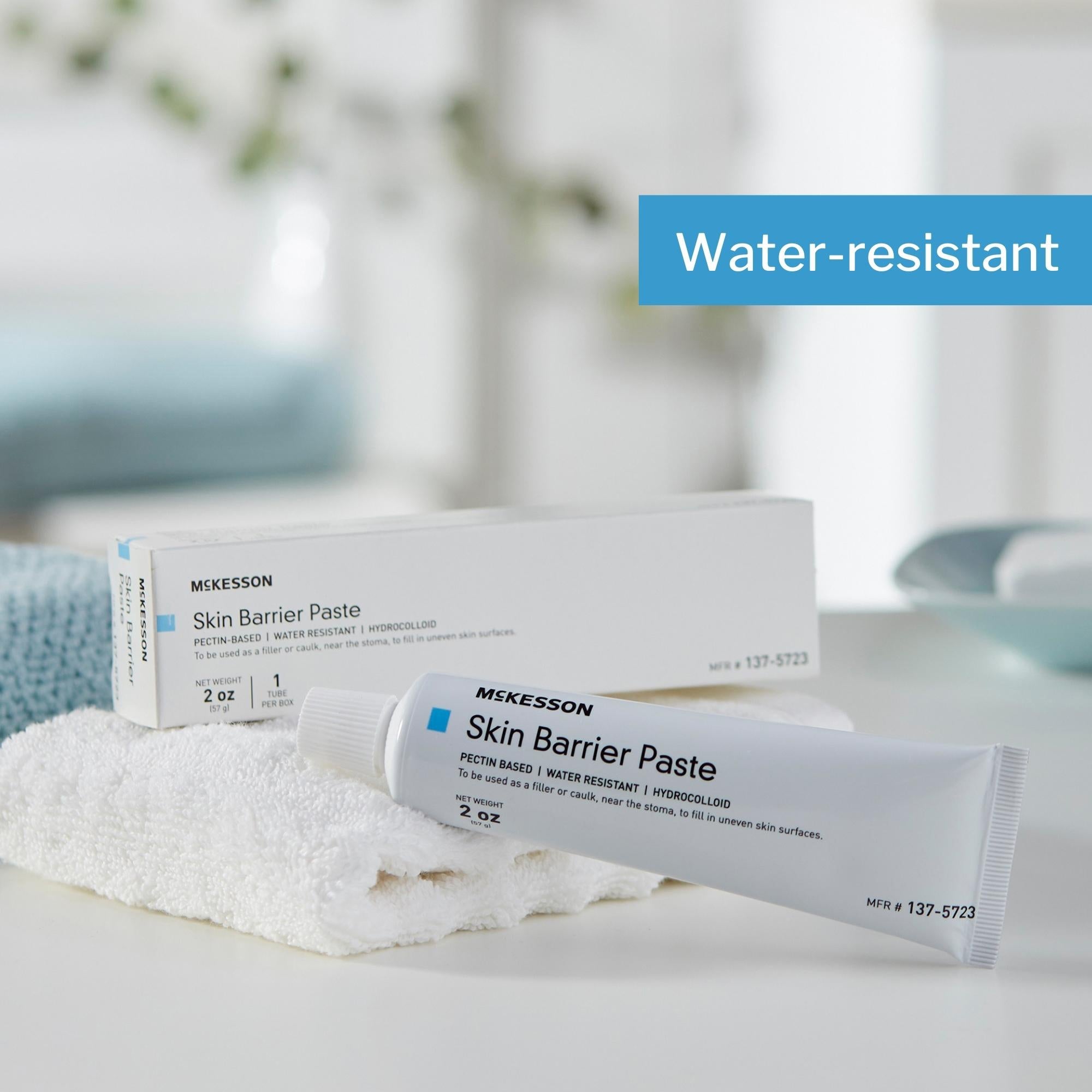 Ostomy Barrier Paste McKesson 2 oz. Tube, Pectin-Based, Protective Skin Barrier