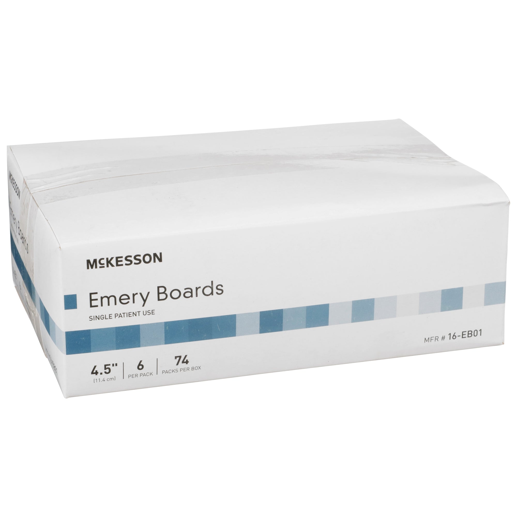 Emery Board McKesson Terra Cotta 4-1/2 Inch, Packaging Type- Case