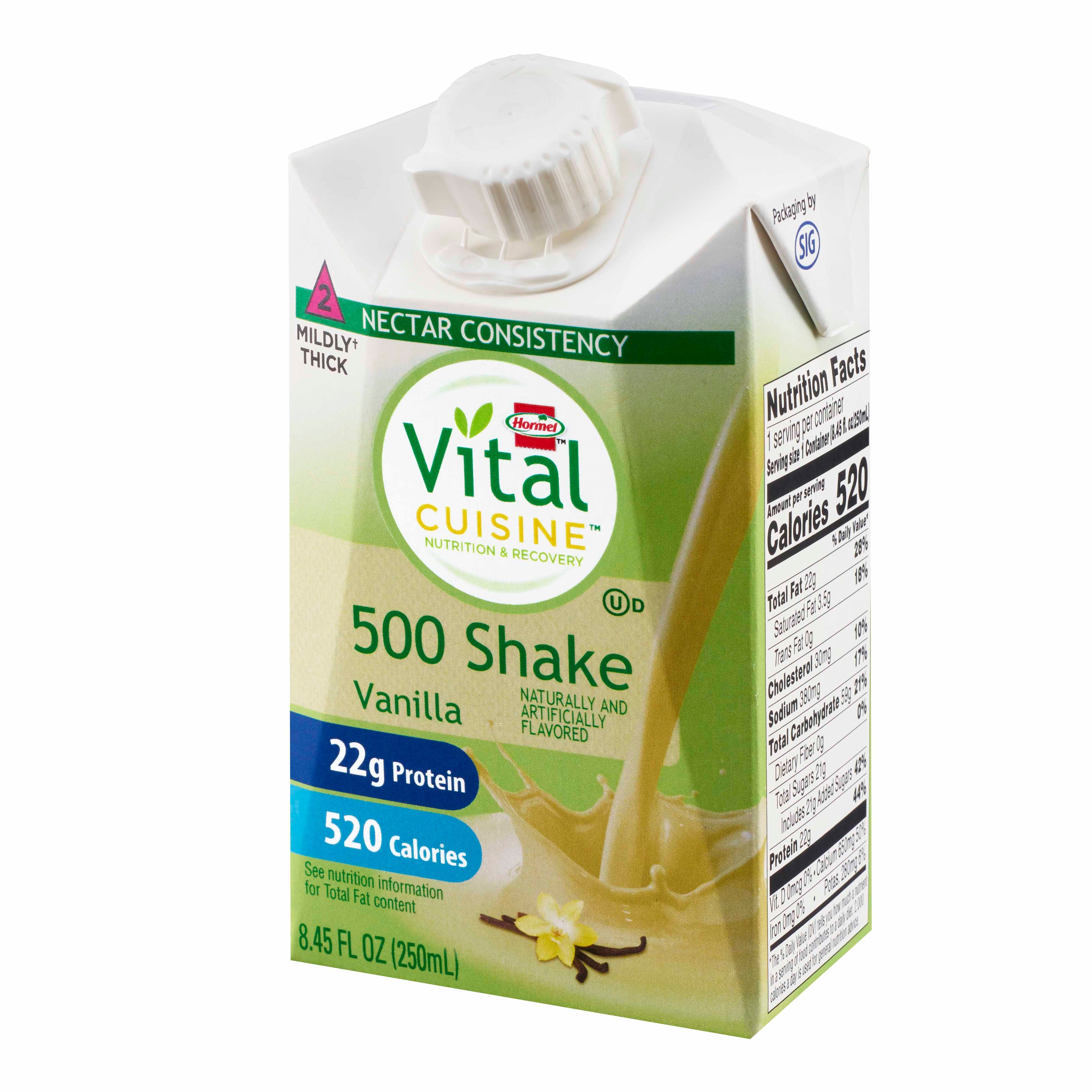 Nectar thick liquid nutritional drink