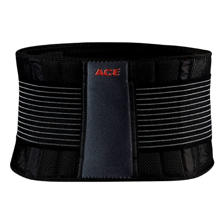 Back Support Ace One Size Fits Most Hook and Loop Closure Up to 48 Inch Waist Circumference Adult,Packaging Type- Box