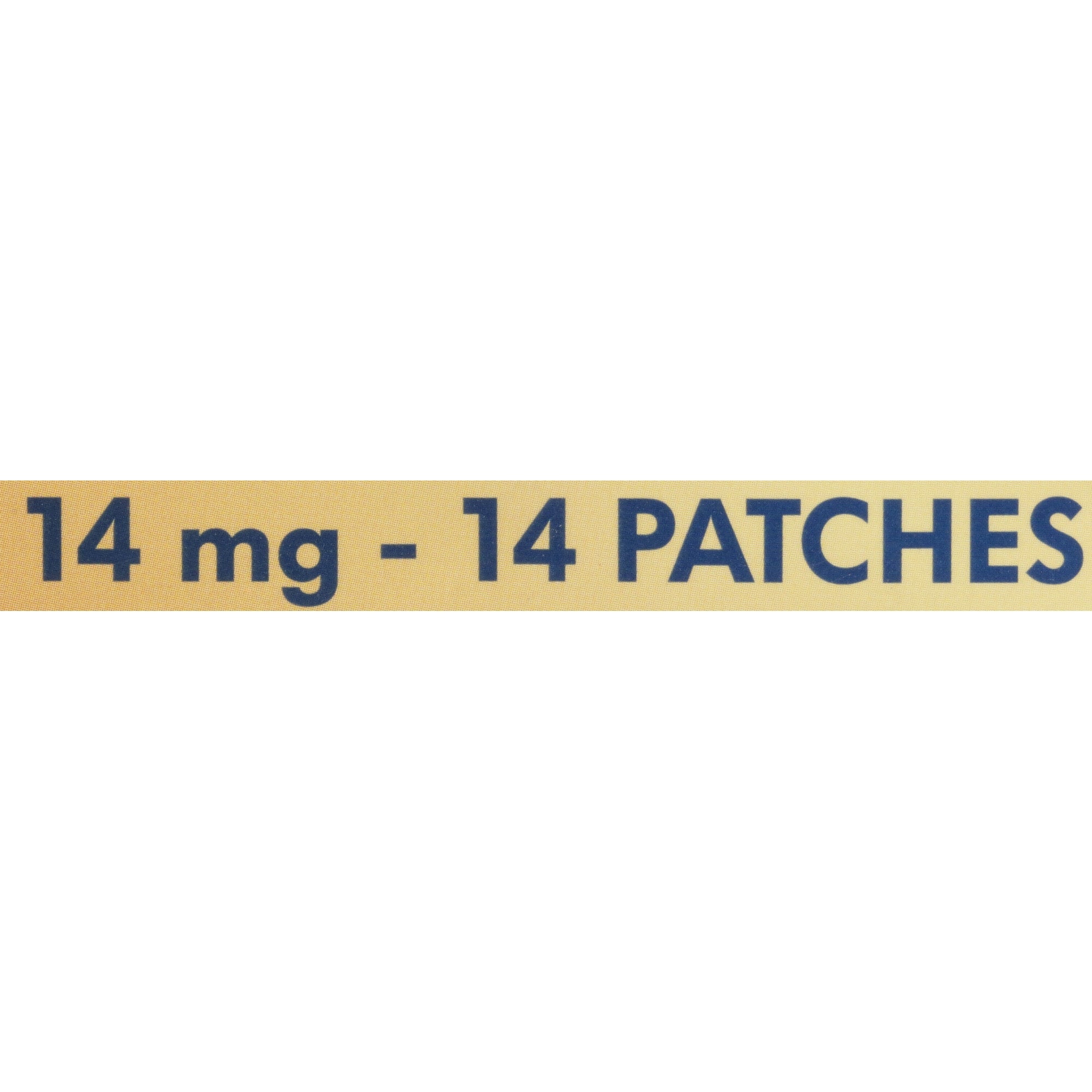 Stop Smoking Aid Foster & Thrive 14 mg Strength Transdermal Patch,Packaging Type- Box