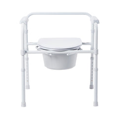 McKesson 3-in-1 Commode Chair Steel Frame 350 lbs Capacity