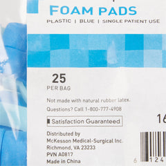 Nose Clip McKesson Foam, Disposable, Blue Plastic For Spirometer, Packaging Type- Case
