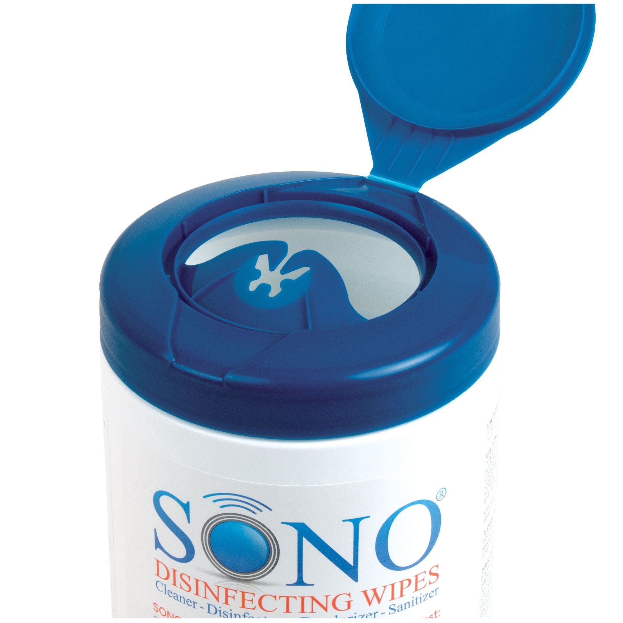 Sono Surface Disinfectant Cleaner Premoistened Manual Pull Wipe 80 Count Canister Scented NonSterile | 80/PK