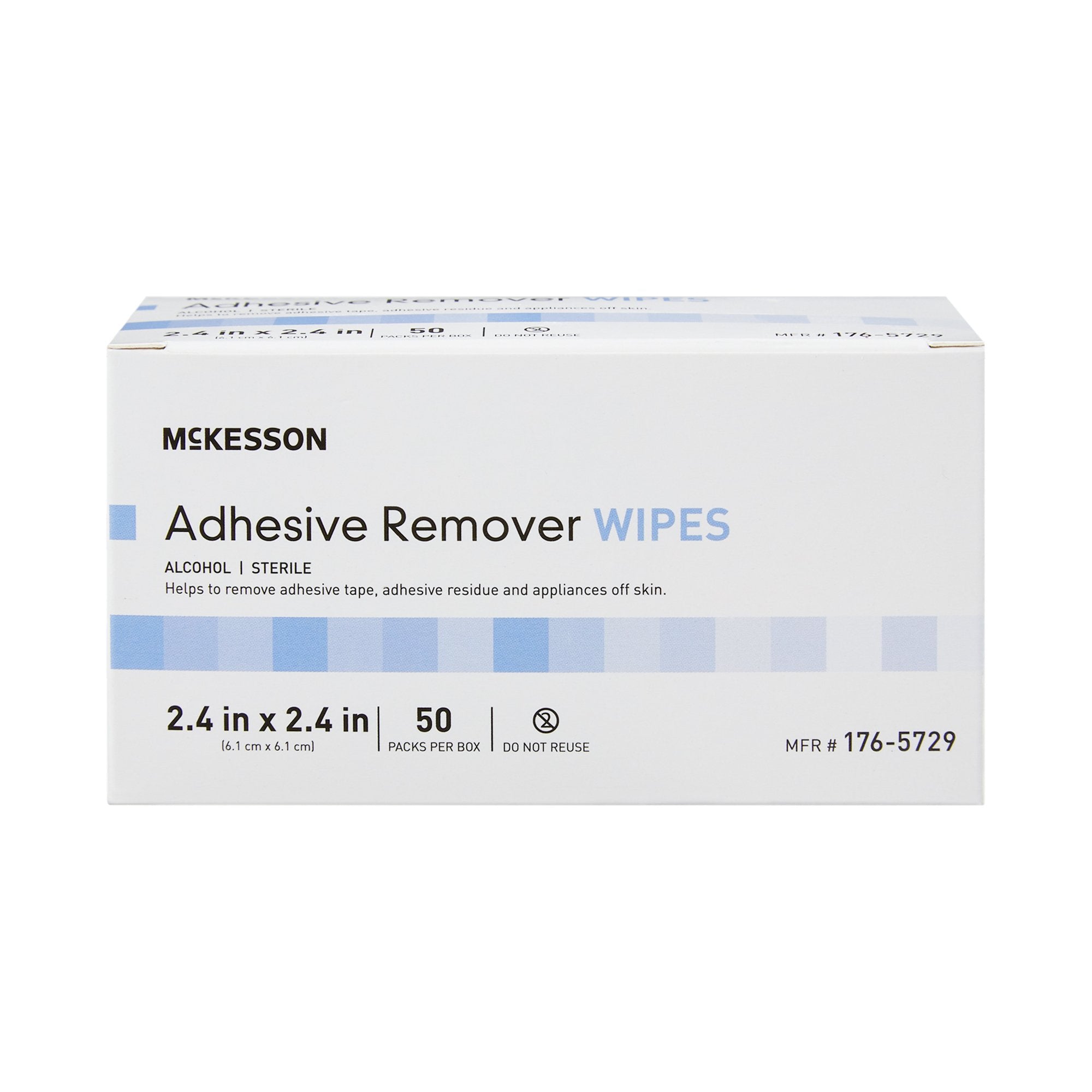 Toallitas removedoras de adhesivo McKesson 50 por caja