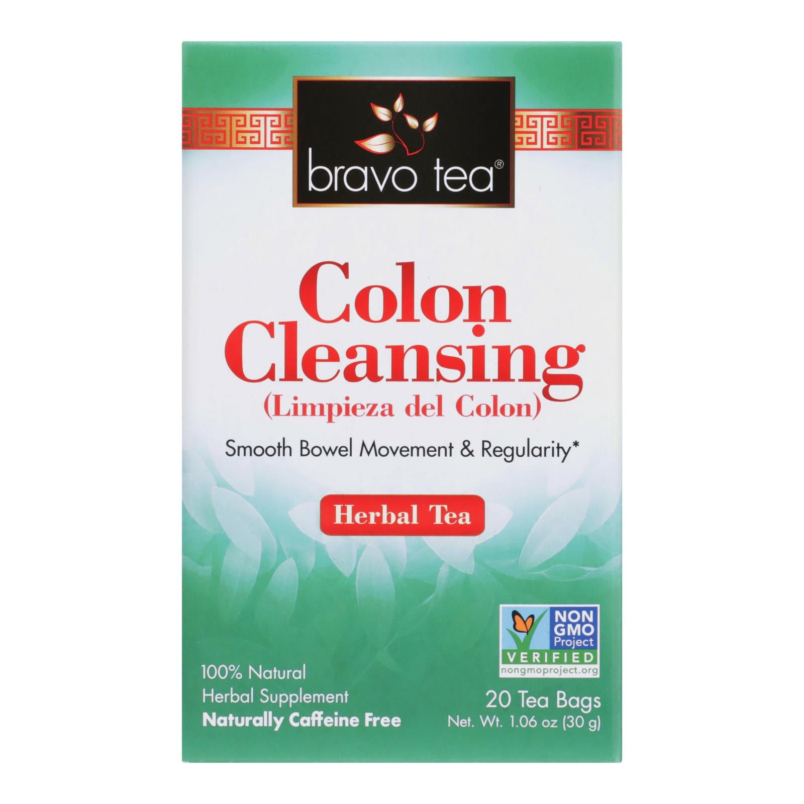 Bravo Teas And Herbs - Tea - Colon Cleansing - 20 Bag