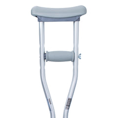 McKesson Pediatric Underarm Crutches | 175 lbs Capacity, Adjustable Height (3'7"–4'0")