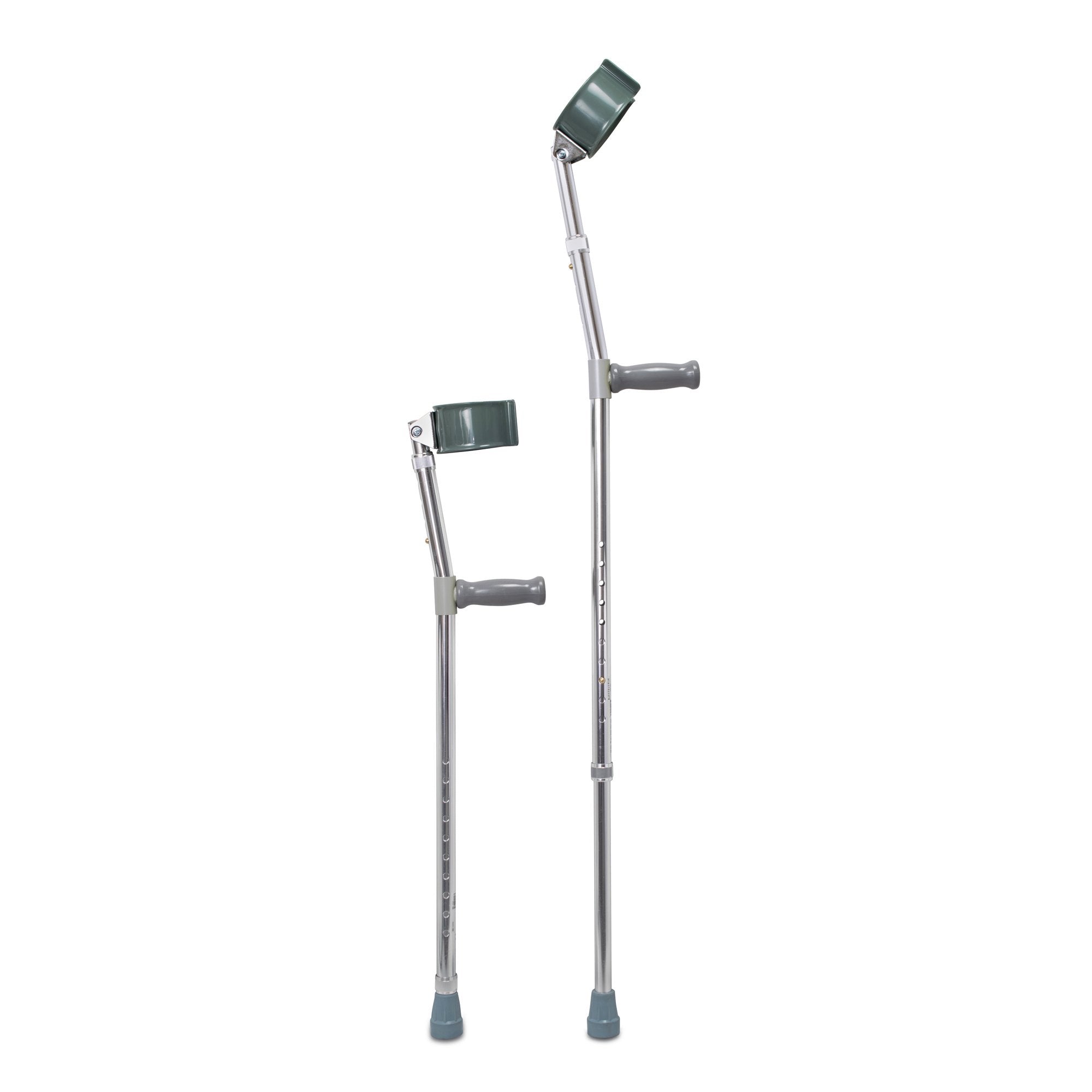 Forearm Crutches Mckesson Adult Steel Frame 300 lbs. Weight Capacity,Packaging Type- Box