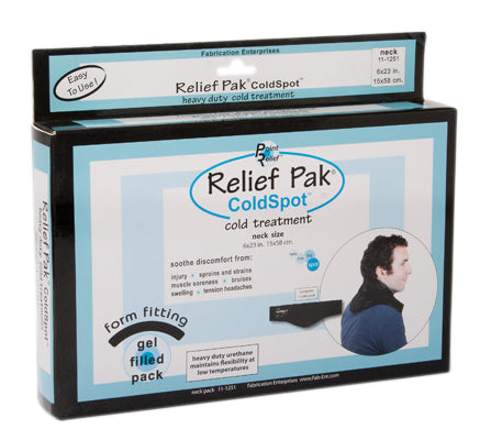 Cold Pack Relief Pak ColdSpot Contoured Neck 6 X 23 Inch Urethane / Clay Reusable,Packaging Type- Each