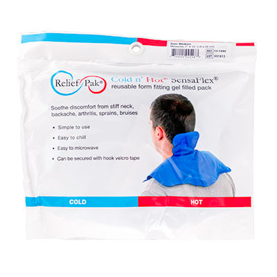 Relief Pak Sensaflex Compress Cold N Hot Medium 7x12 Case 12