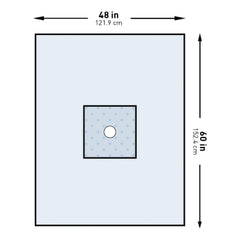 Surgical Drape McKesson Minor Procedure Drape 48 W X 60 L Inch Sterile, Packaging Type- Case