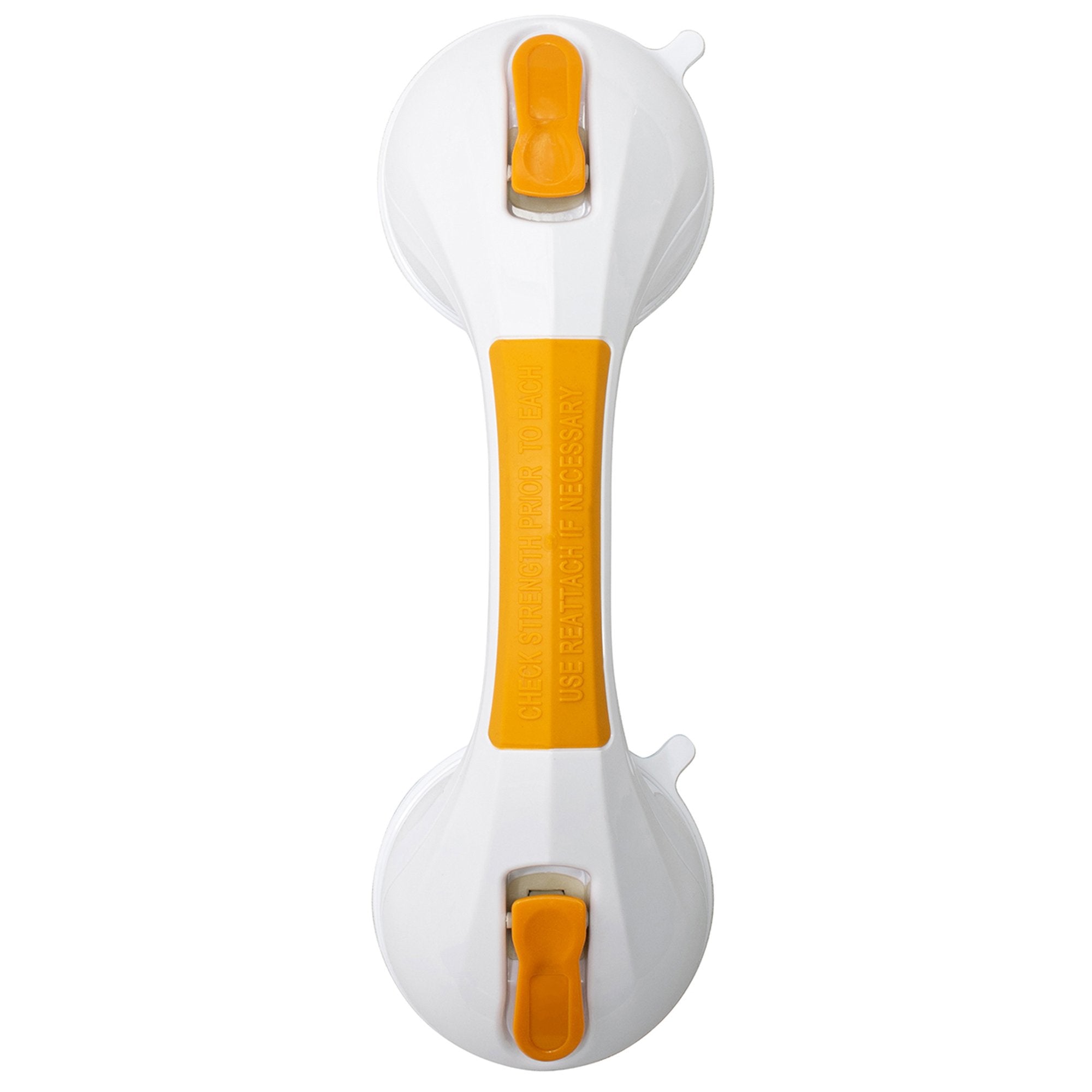 Suction-Cup Grab Bar McKesson White / Yellow Plastic, Packaging Type- Case