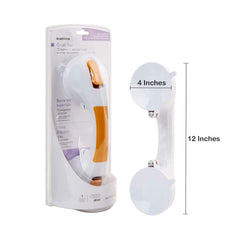 Suction-Cup Grab Bar McKesson White / Yellow Plastic, Packaging Type- Case