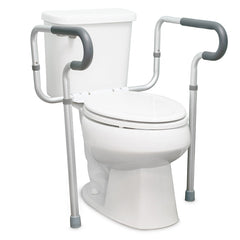 Toilet Safety Rail McKesson Gray Aluminum, Packaging Type- Case