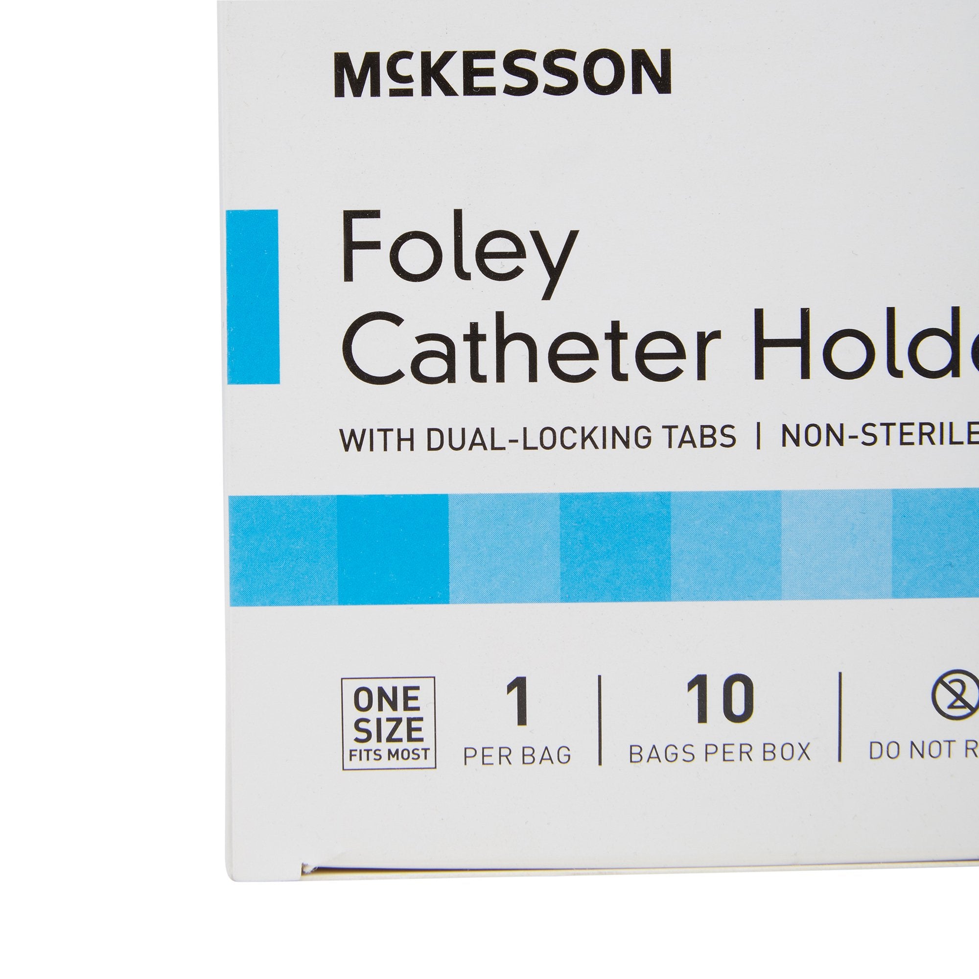 Leg Strap McKesson 2 X 24 Inch Length, Dual-Locking Tabs, Stretch Material, Hook and Loop Closure, Nonsterile, Packaging Type- Case