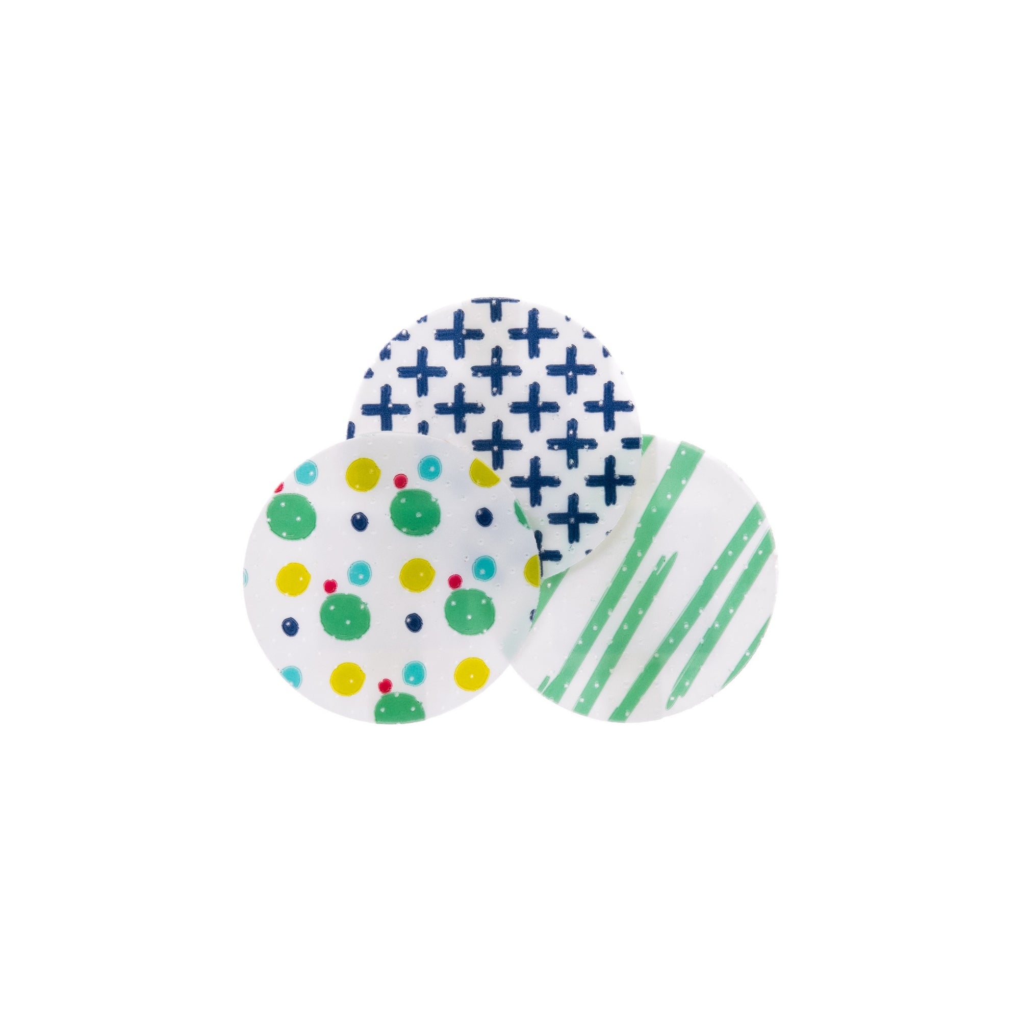 Adhesive Spot Bandage McKesson Kids 1 Inch Plastic Round Kid Design (Assorted Prints) Sterile