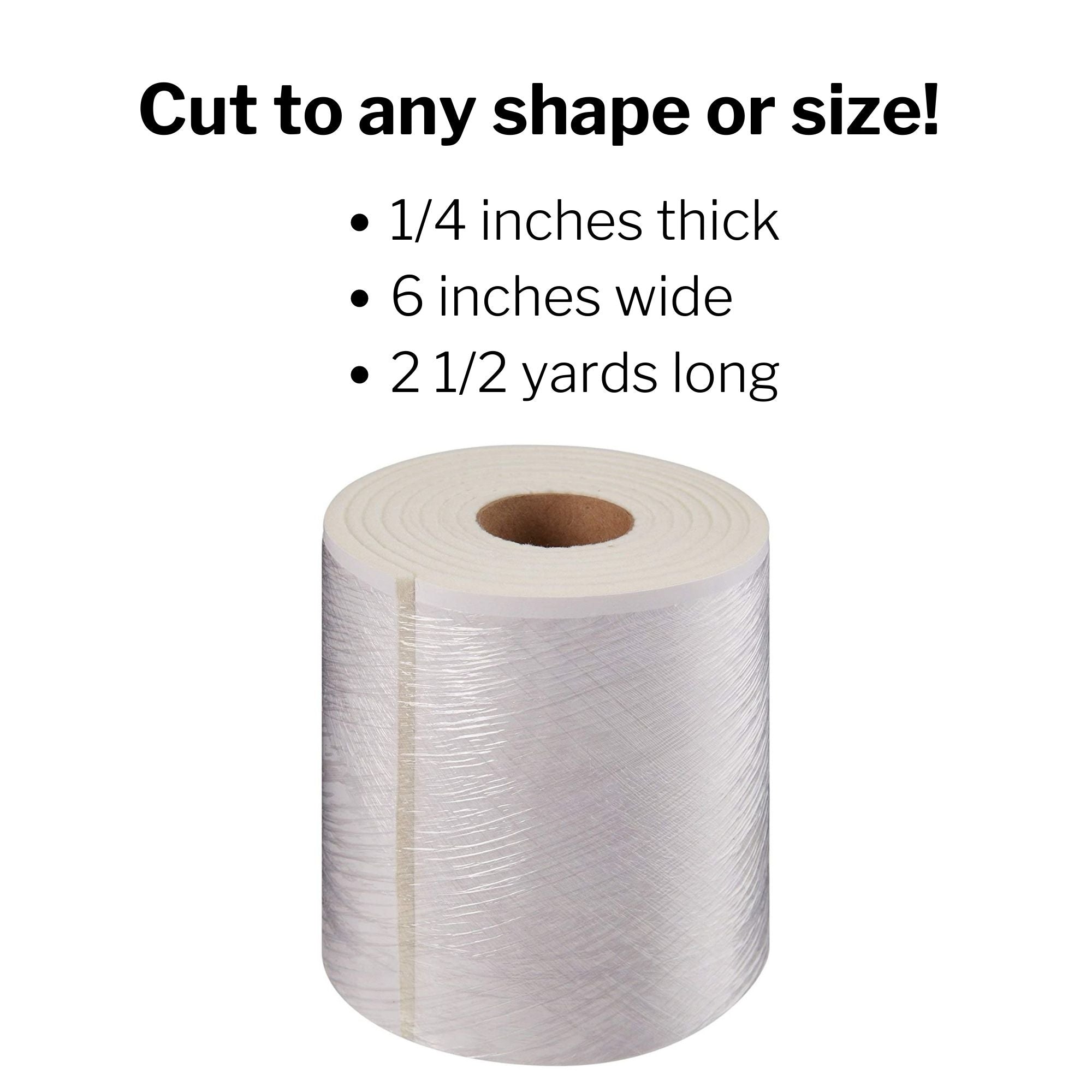 Orthopedic Felt Roll Adhesive McKesson 6 Inch X 2.5 Yard Wool / Rayon NonSterile, Packaging Type- Case