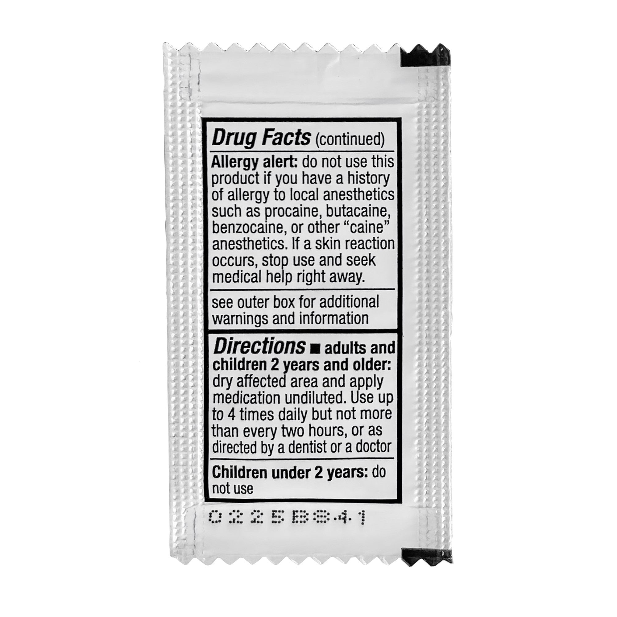 McKesson Oral Pain Relief 20% Benzocaine Gel | 0.75 Gram