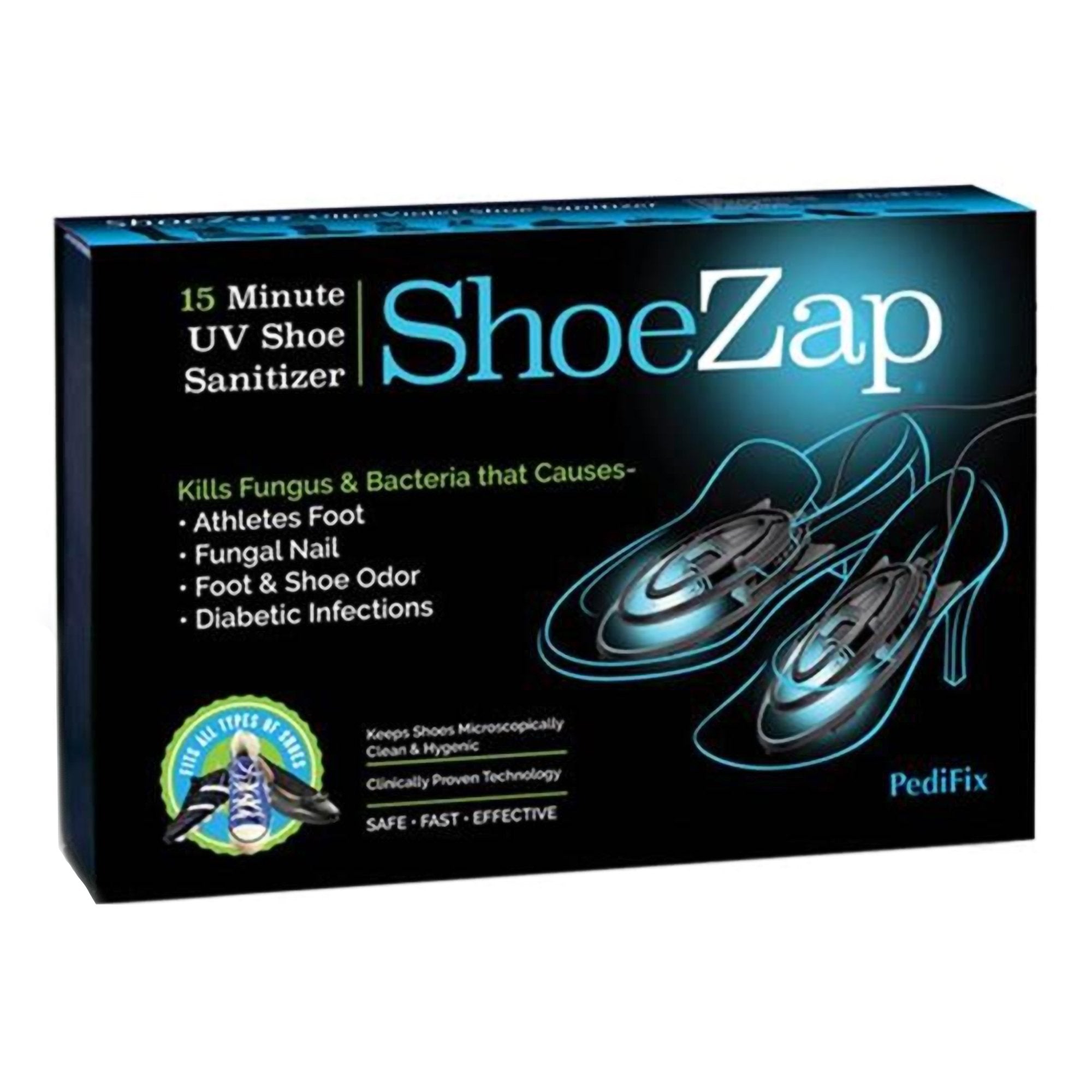 ShoeZap UV Shoe Sanitizer,  Packaging Type- Each