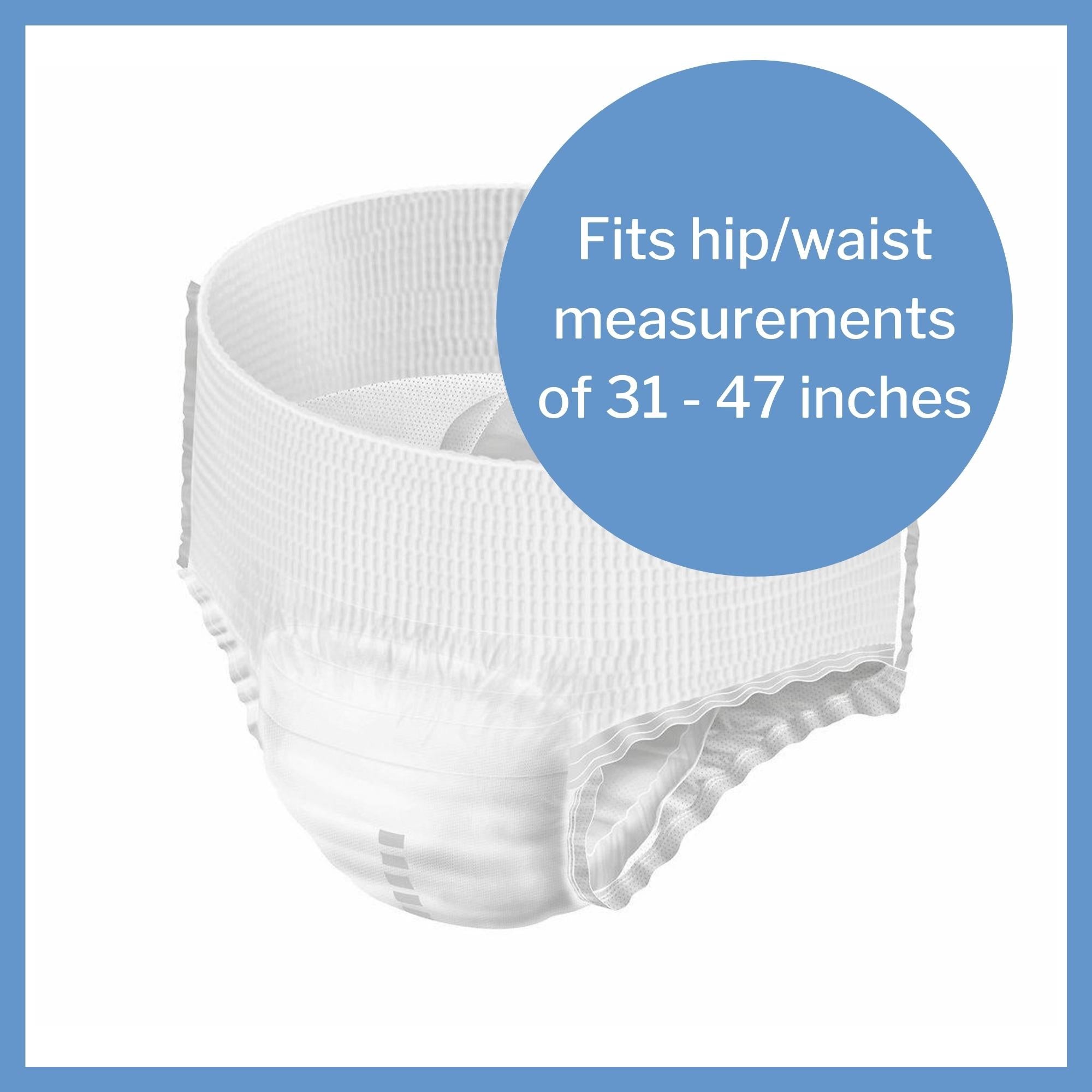 Unisex Adult Absorbent Underwear MoliCare Premium Mobile 6D Pull On with Tear Away Seams Medium Disposable Moderate Absorbency, Packaging Type- Case
