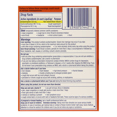 Cold and Cough Relief Vicks 325 mg - 10 mg - 5 mg Strength Gelcap 16 per Box, Packaging Type- Box