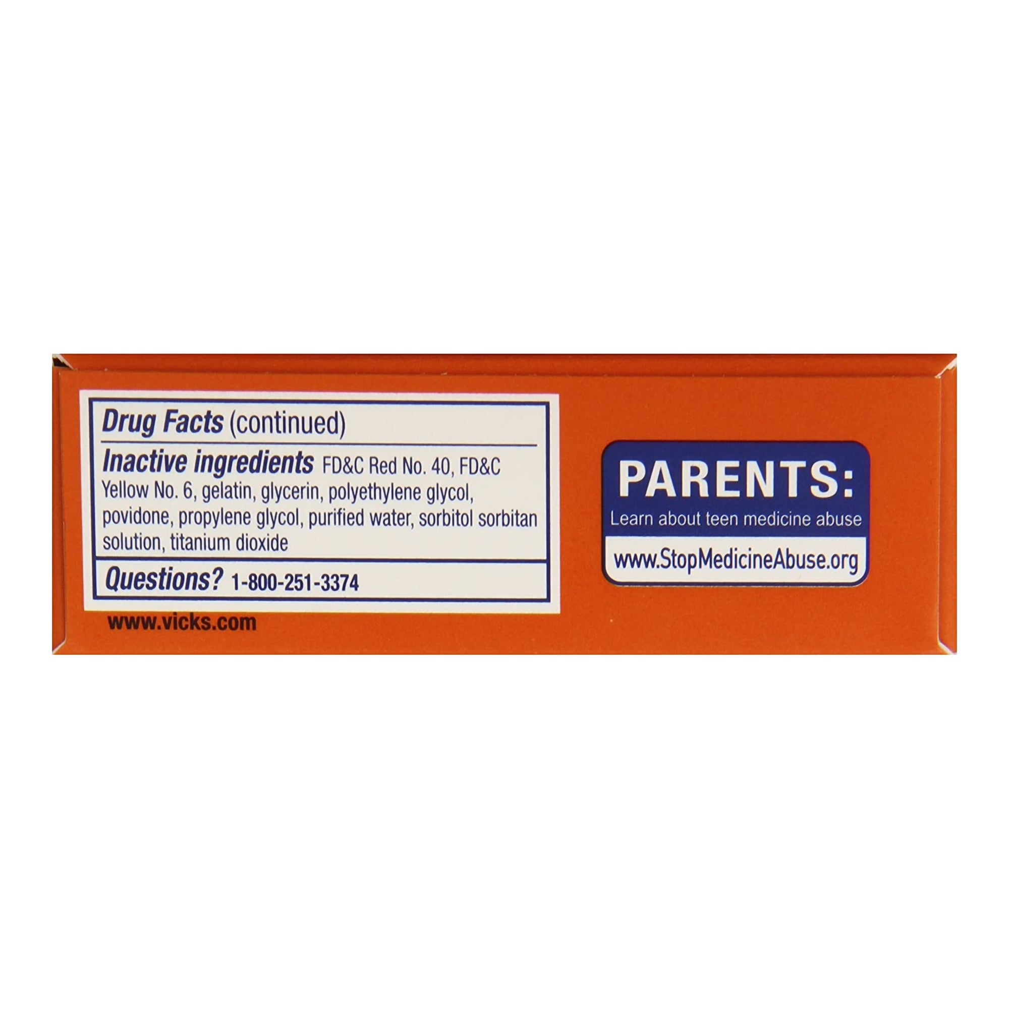 Cold and Cough Relief Vicks 325 mg - 10 mg - 5 mg Strength Gelcap 16 per Box, Packaging Type- Box