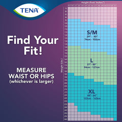 female adult absorbent underwear tena women super plus pull on with tear away seams small medium disposable heavy absorbency packaging type case