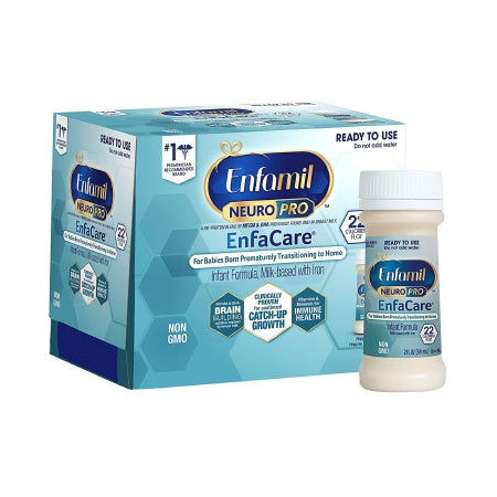 Infant Formula Enfamil® NeuroPro™ EnfaCare® Unflavored 2 oz. Bottle Liquid Milk-Based Premature Pack of 48