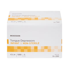 Tongue Depressor McKesson 4-1/2 Inch Length Wood