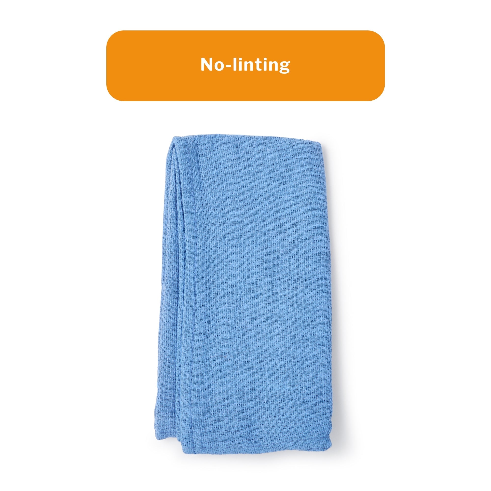 O.R. Towel McKesson 17 W X 27 L Inch Blue NonSterile, Packaging Type- Case