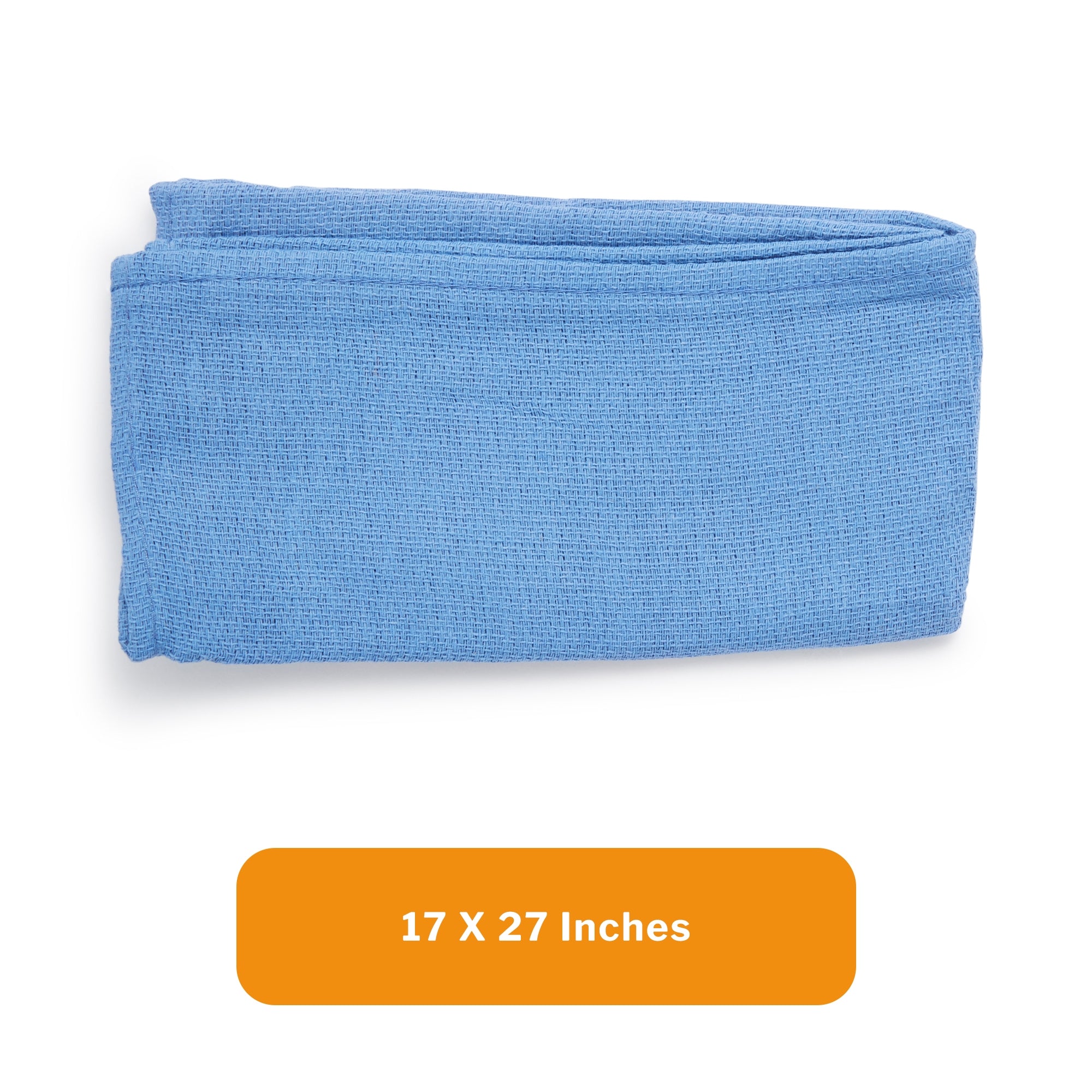 O.R. Towel McKesson 17 W X 27 L Inch Blue NonSterile, Packaging Type- Case